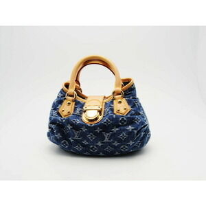 Louis Vuitton Monogram Denim Pleaty Blue